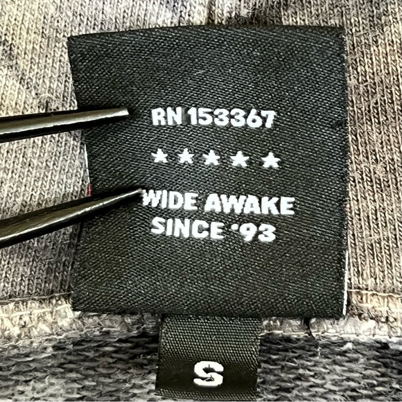 Insomniac Sz Small Womens Hoodie Relaxed Electric Mile - Picture 7 of 8